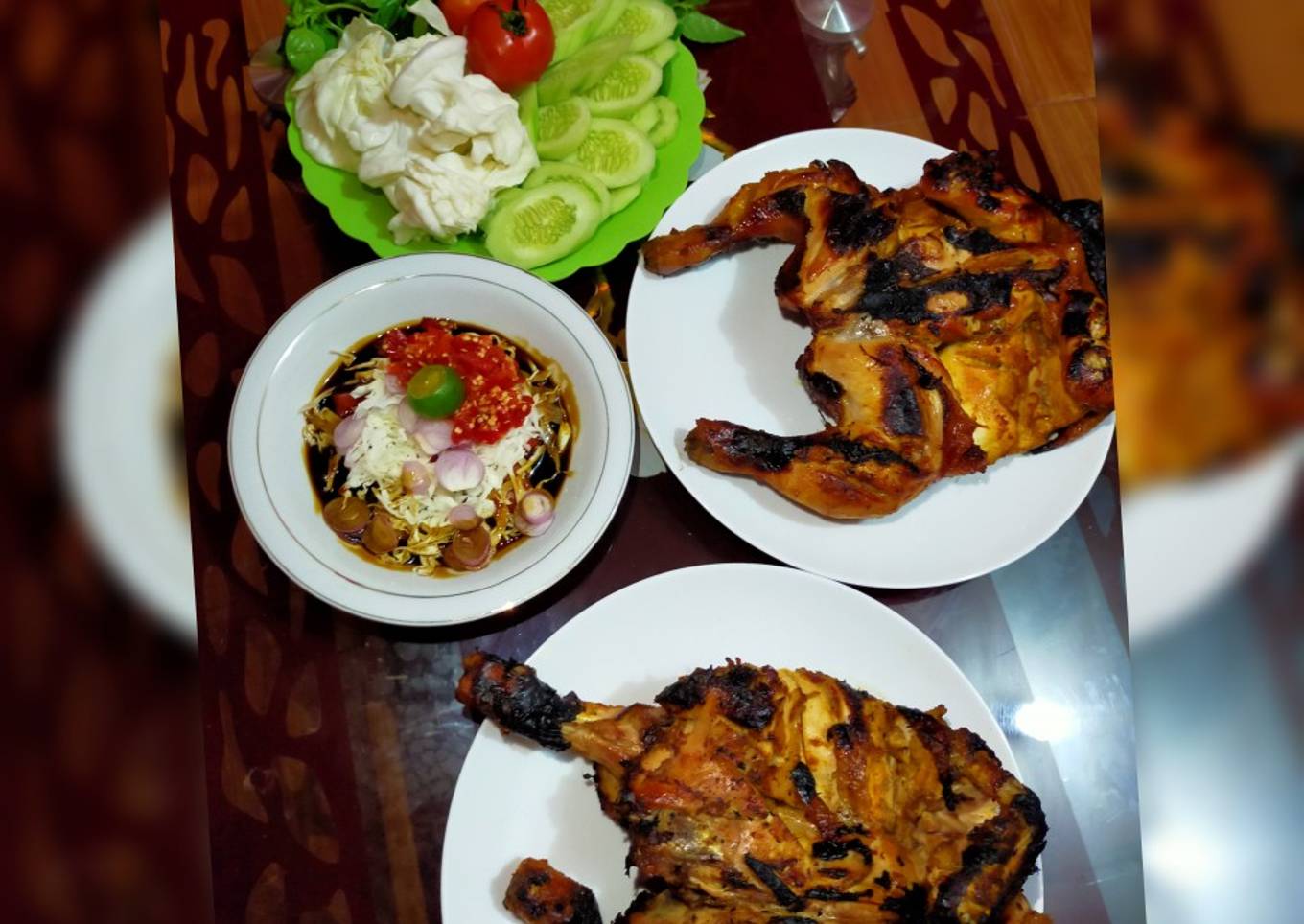 Ayam bakar pedas