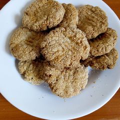 A picture of Coconut oats cookies.