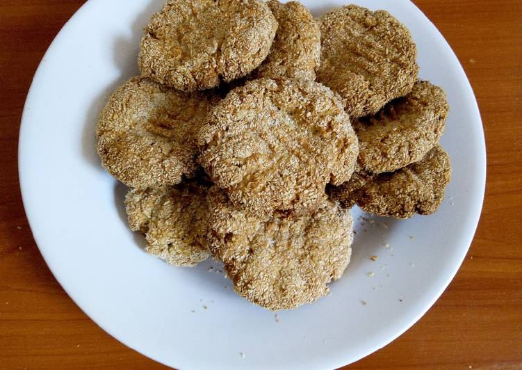 Coconut oats cookies