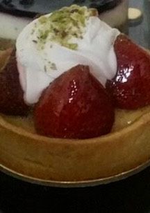 صورة لوصفة ميني تارت الفراوله بالكريمه 🍓