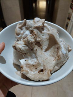 Una foto de Merengue de chocolate keto