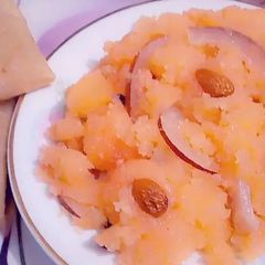 Suji ka halwa Recipe 😋 A picture of Suji ka halwa Recipe 😋.