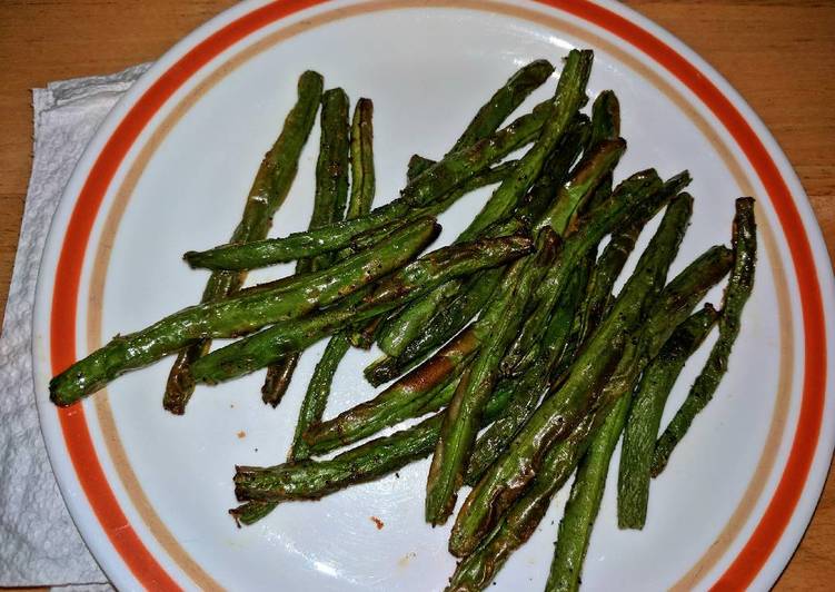 Steps to Prepare Super Quick Homemade Green Bean Snack