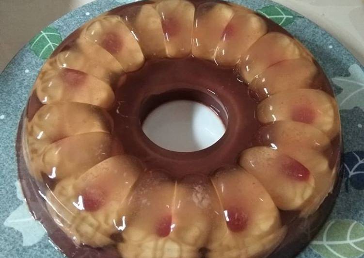 Bahan Puding slai olai lapis coklat | Resep Membuat Puding slai olai lapis coklat Yang Sedap