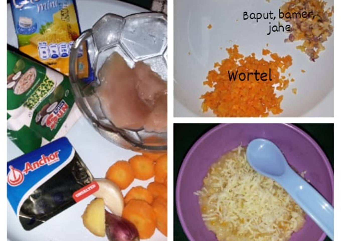 Bubur Ayam Wortel