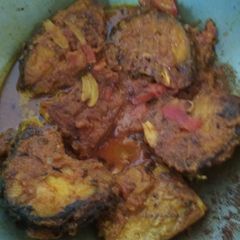 A picture of Fish curry.