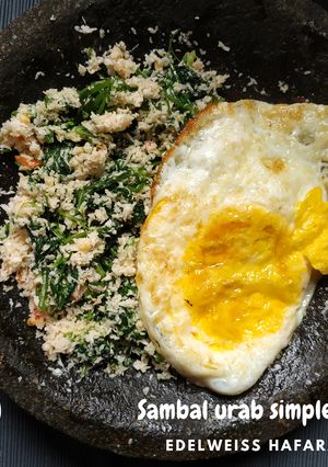 Foto resep Sambal uraban daun kemandelan simple poll