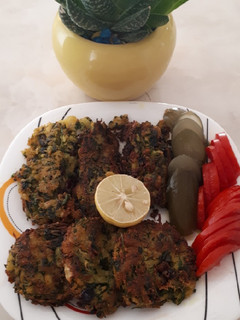عکسی از دستور کوکو سبزی