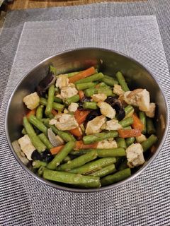 A picture of Long Beans with Tofu.