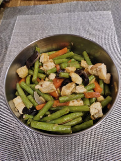 A picture of Long Beans with Tofu.