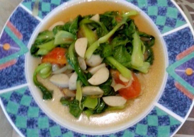 Resep Tumis Pak Choi Bakso Ikan oleh Wandya Arief Cookpad Resep Tumis Pak Choi Bakso Ikan oleh Wandya Arief Cookpad