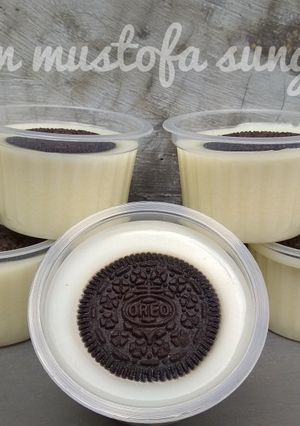 Foto resep 28#- puding susu oreo