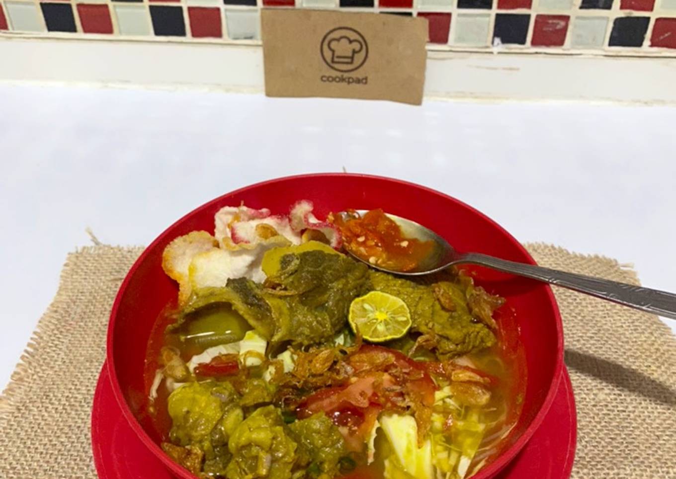 Soto Daging Kuah Bening
