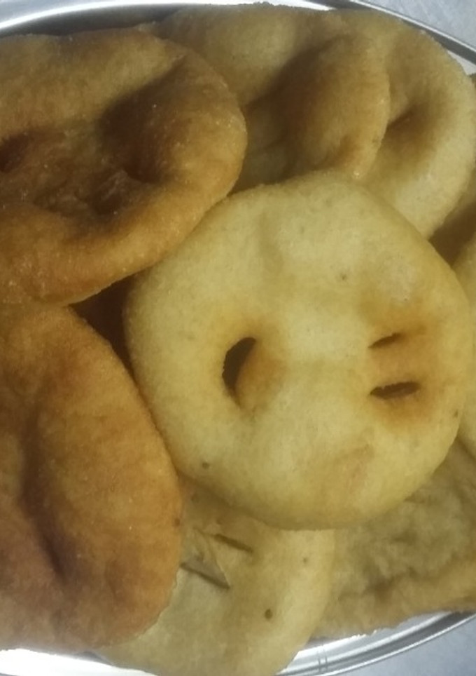Una foto de Torta fritas livianas, esponjosas y... sonrientes!