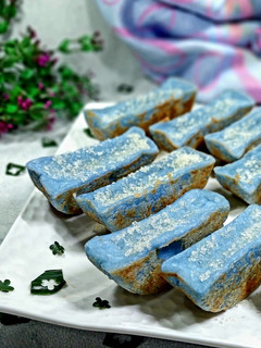 Foto resep Kue Pancong/Bandros Kembang Telang (650)