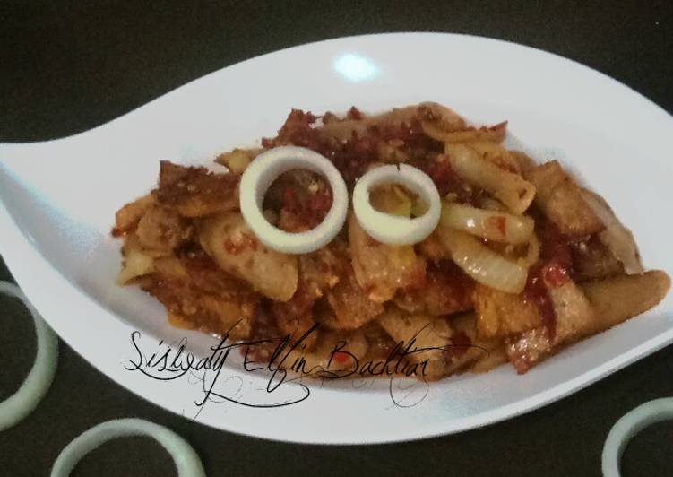 Recipe: Perfect Sambal Goreng Kentang dan Bakso Sosis #BikinRamadanBerkesan