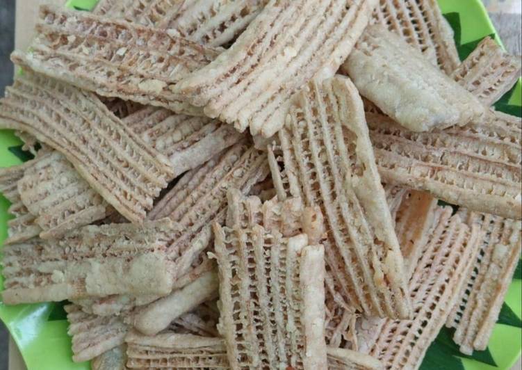 Resep Kriuk pelepah pisang Anti Gagal