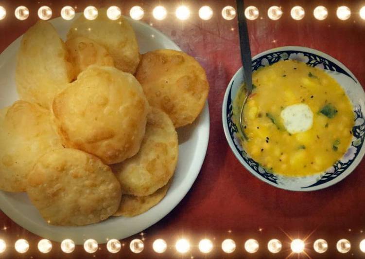 Simple Way to Make Kachori with tarkari