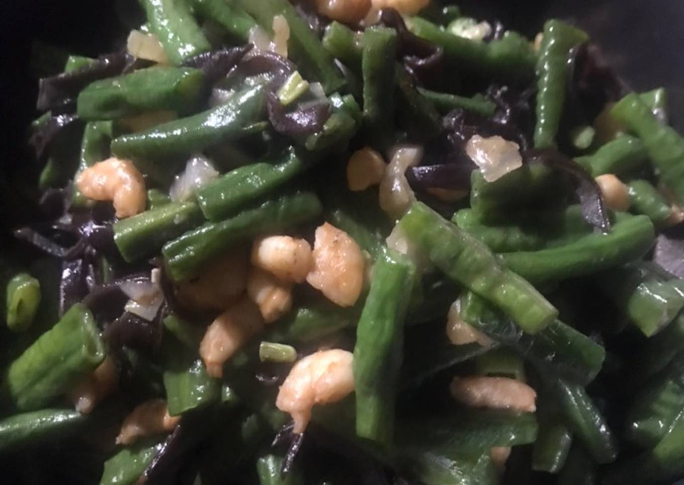 Tumis kacang udang