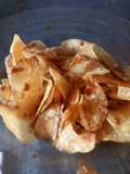 Patatas fritas con salsa perrins
