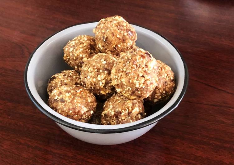 Simple Way to Prepare Award-winning Date Puffed Rice Balls