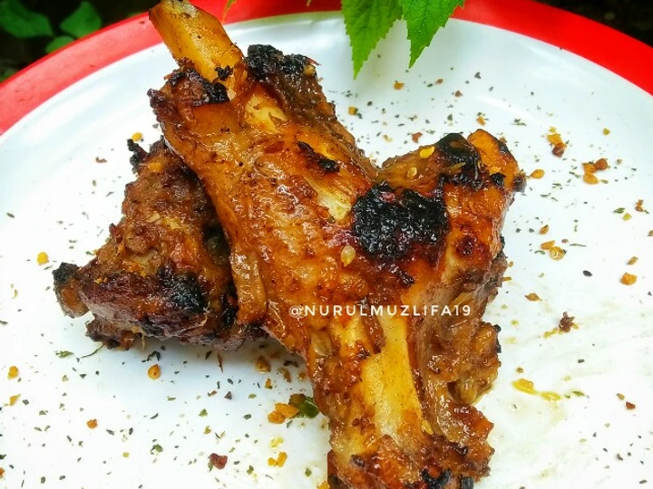 Langkah Mudah untuk Membuat Resep Iga pangang madu yang Enak