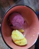 Helado de frutas