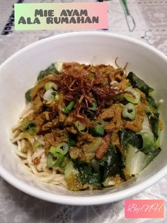 Foto resep Mie ayam ala rumahan