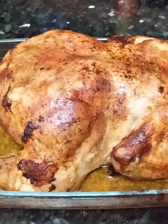 Una foto de Pollo al horno casero