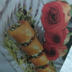 A picture of Rice flour stuff chilla.
