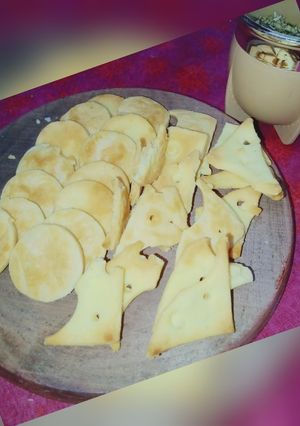 Una foto de Galletitas de queso para celíacos
