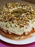 Xuscón de pistacho/ roscón de reyes