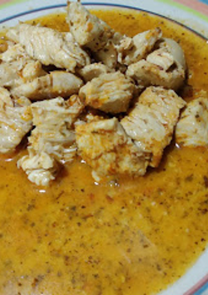 Una foto de Pollo al pimentón con Thermomix