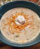Instapot Ham & Potato Chowder