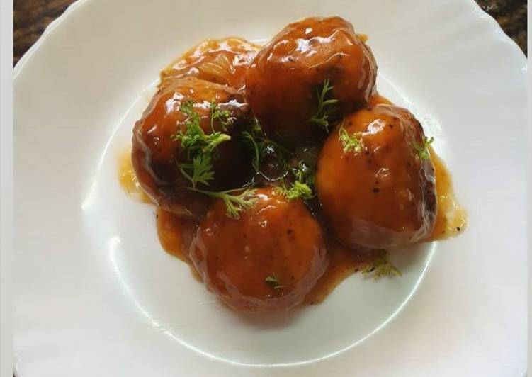 Recipe of Homemade Veg Manchurian