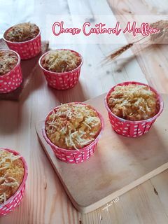 Foto resep Cheese Custard Muffin
