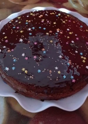 Una foto de Torta esponja de café