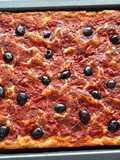 Gluten-Free Focaccia with Tomatoes and Olives 😀