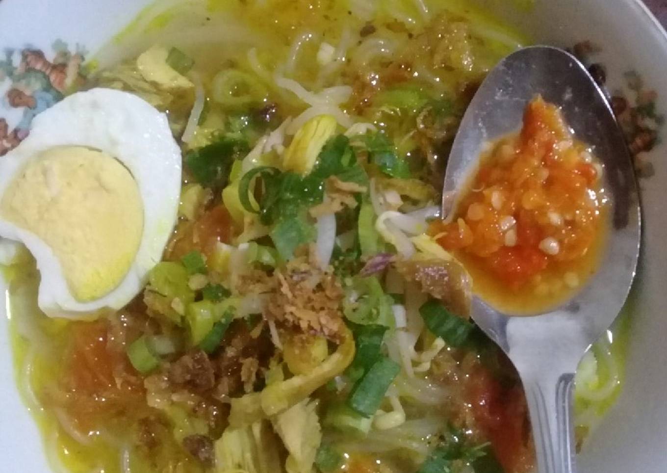 Soto Ayam Bening Sederhana