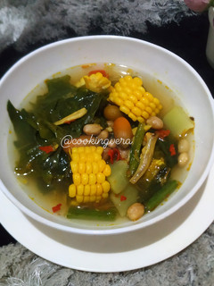Foto resep Sayur Bekasem Daun Melinjo khas Betawi/Bekasi