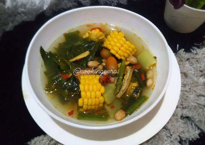 Resep Sayur Bekasem Daun Melinjo Khas Betawi Oleh Cooking Vera Cookpad