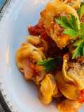 Tortelli al pomodoro e paprika