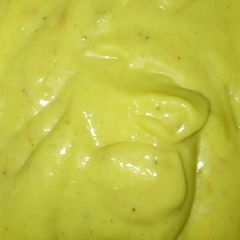 Yummylicious avocado,banana and yogurt puree😋😋😋😋 A picture of Yummylicious avocado,banana and yogurt puree😋😋😋😋.