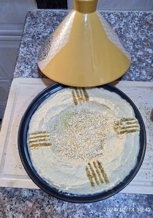 Une photo de Houmous aux aubergines