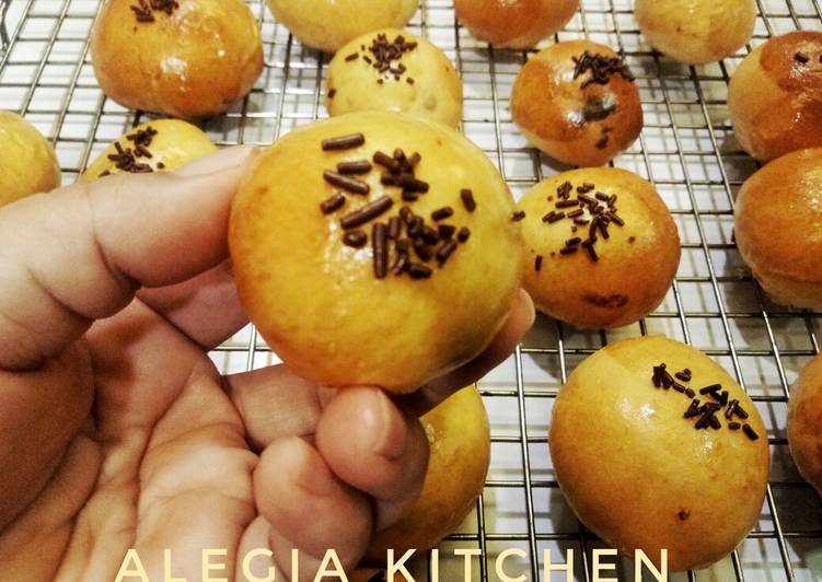Resep 73. Roti Unyil dengan Bread Maker Jadi, mengenyangkan