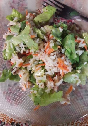 Una foto de Ensalada con caballa
