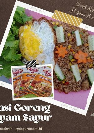 Foto resep Nasi Goreng ayam sayur