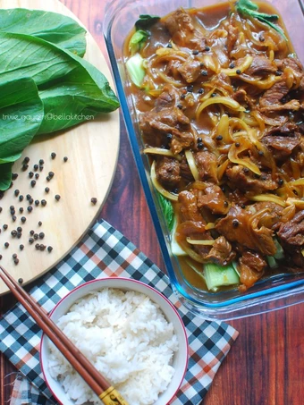 Cara Mudah Membuat Resep Cah Pakcoy Sapi Lada Hitam yang Lezat Sekali