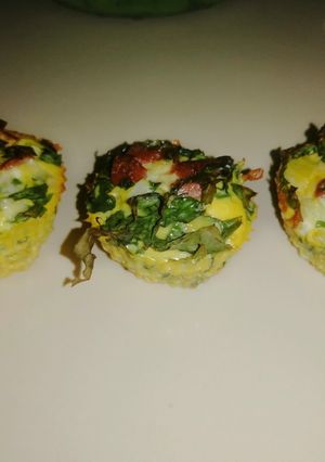 Una foto de Muffins de espinaca con queso🥬🧀 (sin harina)