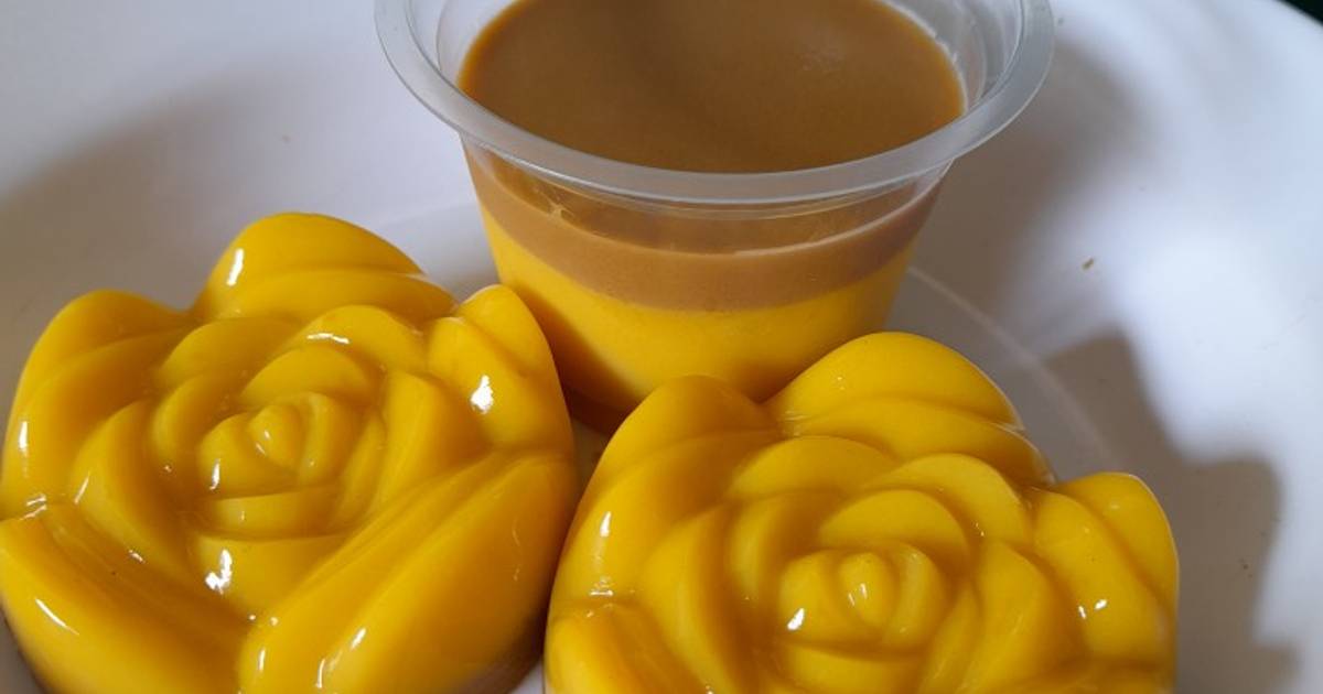 Resep Puding Labu Kuning Milo snack MPASI oleh Ninik Yanie Cookpad
